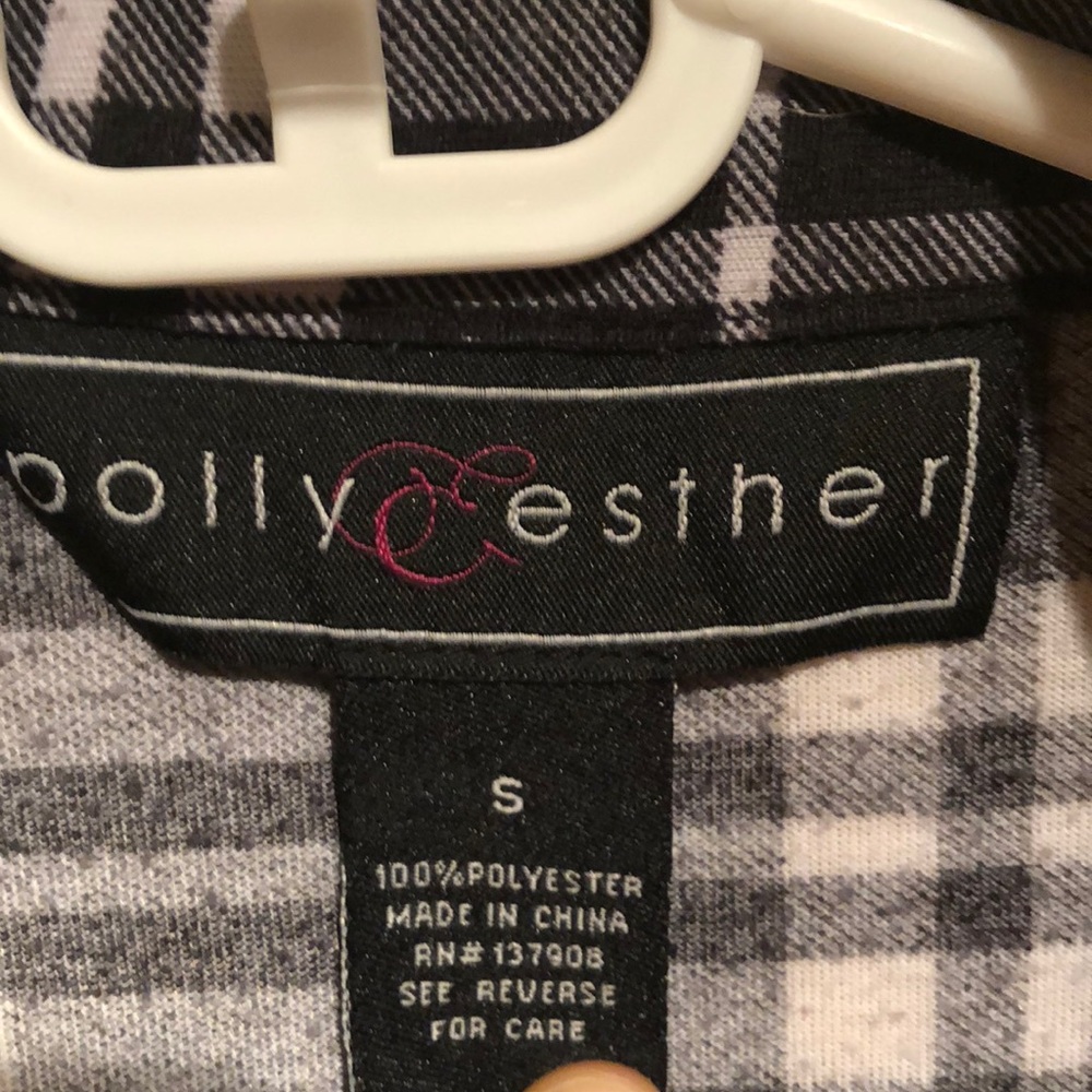 Classic black and white flannel - Picture 2 of 3